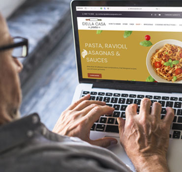 Della Casa Pasta Website Design