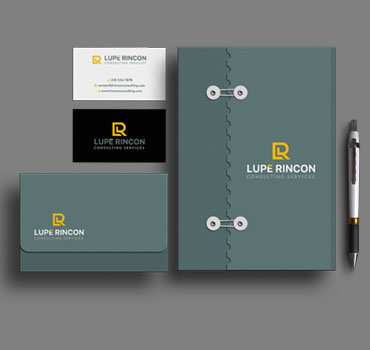 Lupe Rincon Consulting Services Logo and Website Design Logo and Website Design