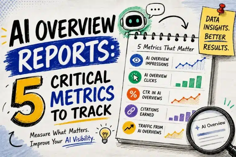 Blog 97 AI Overview Reports: 5 Critical Metrics to Track