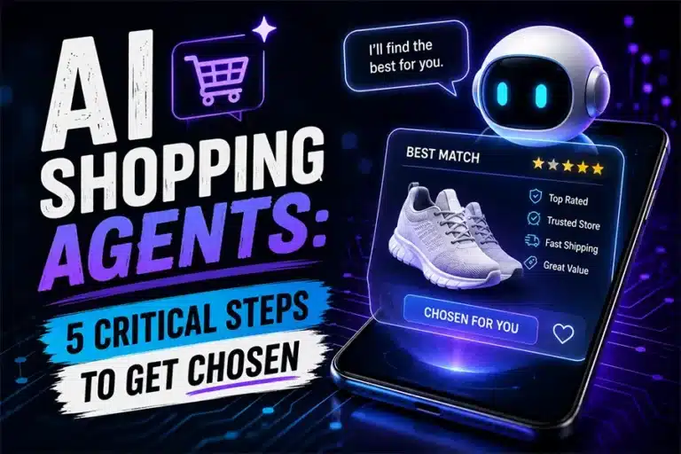 Blog 93 AI Shopping Agents: 5 Critical Steps to Get Chosen