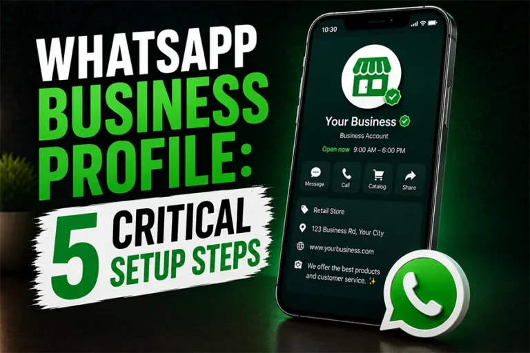 WhatsApp Business Profile: 5 Critical Setup Steps