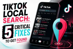 TikTok Local Search: 5 Critical Fixes to Get Found