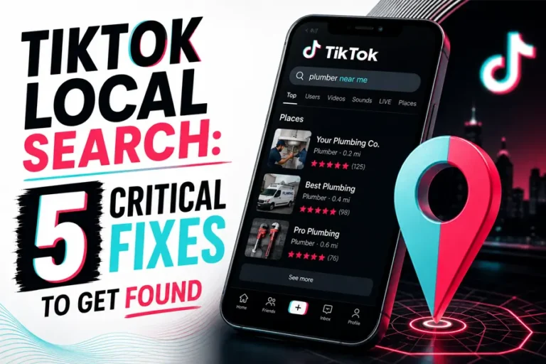 TikTok Local Search: 5 Critical Fixes to Get Found