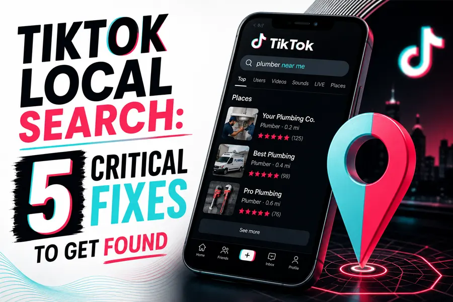 TikTok Local Search: 5 Critical Fixes to Get Found
