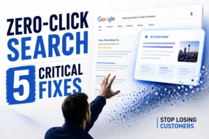 Zero-Click Search: 5 Critical Fixes to Stop Losing Customers