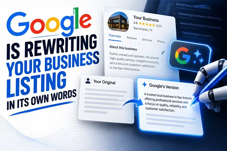Google Is Rewriting Your Business Listing in Its Own Words